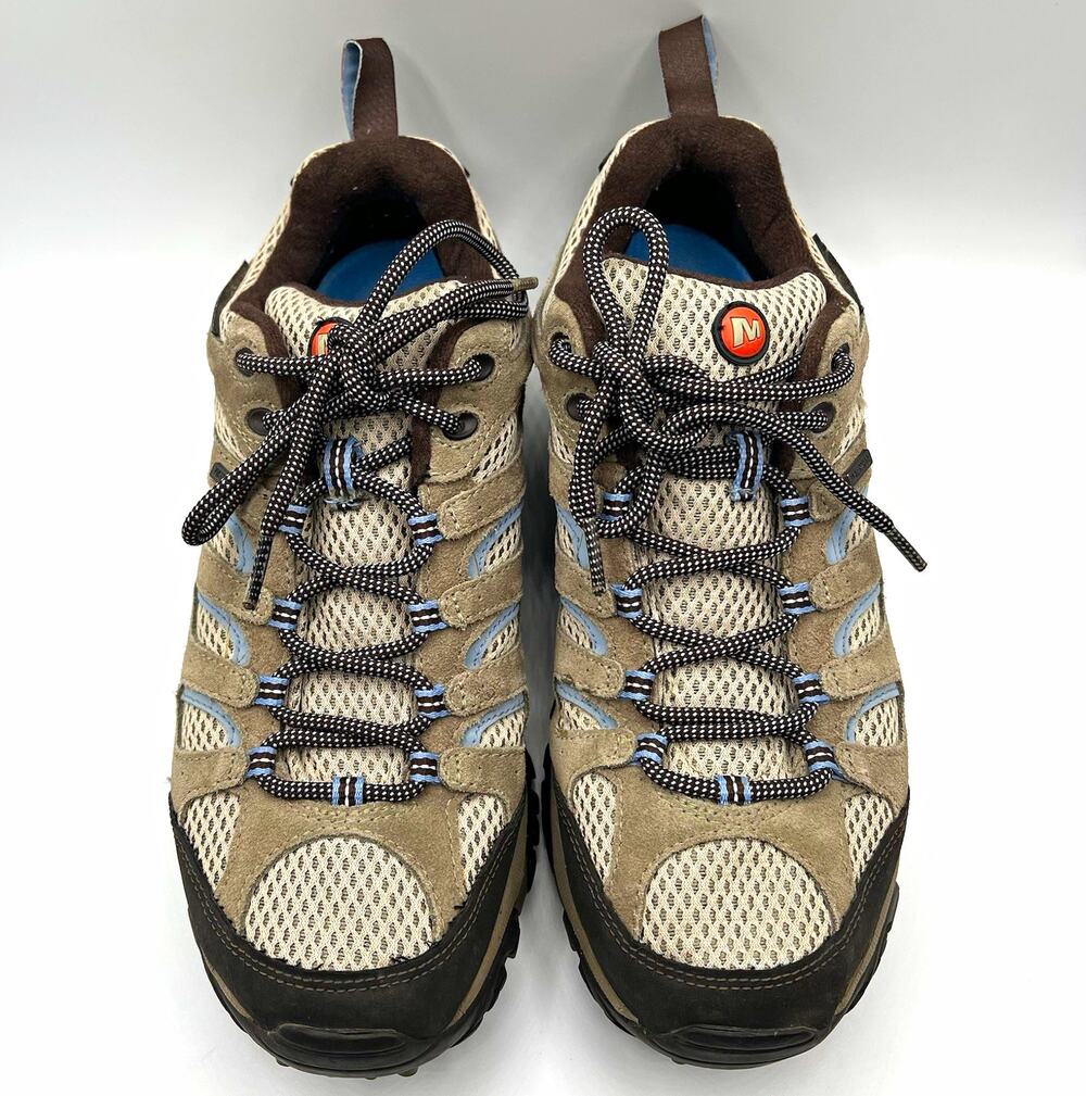 Merrell Women’s Moab 2 Waterproof Hiking Shoes • Vibram • Dusty Olive US 10.5 M